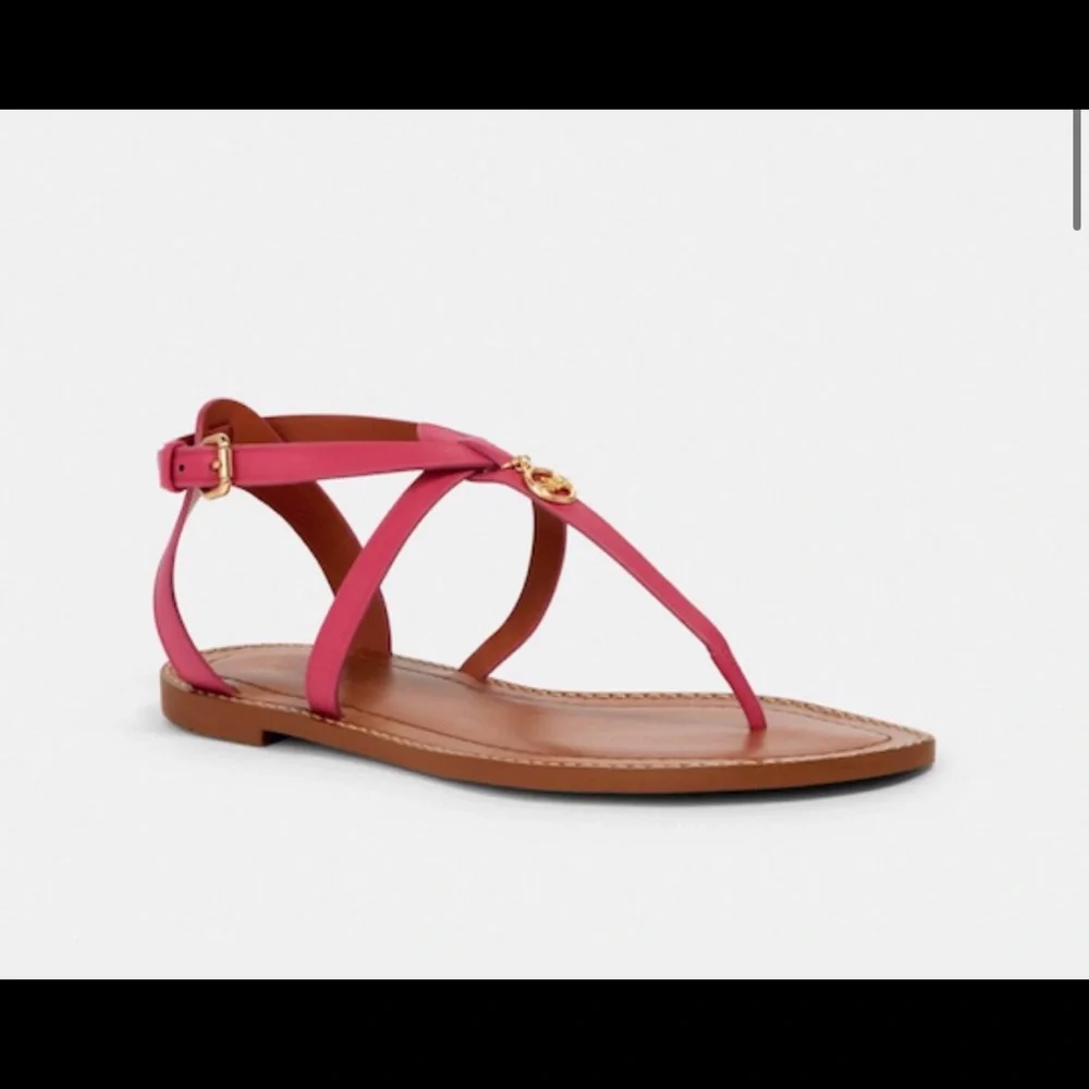 Coach Raspberry Sandals - Picture 2 of 6